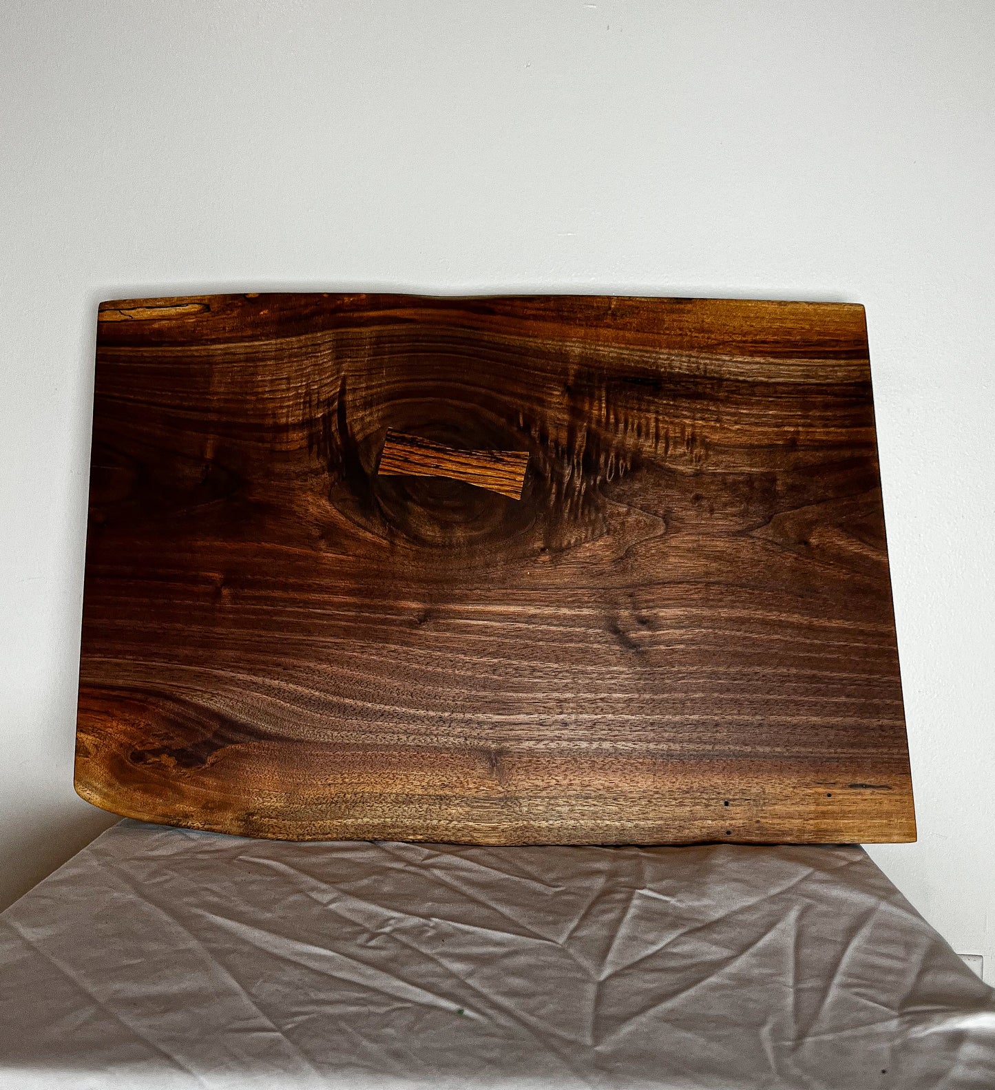 Black Walnut Live-Edge Cutting Board