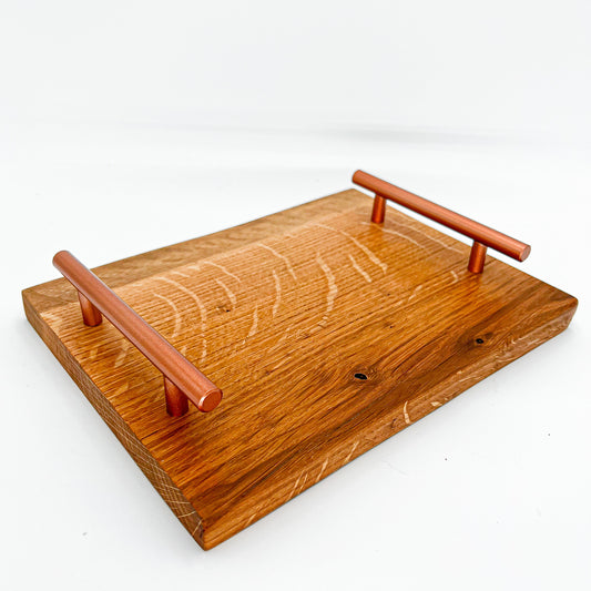 The Original Charcuterie Daddy American White Oak Handled Charcuterie Tray