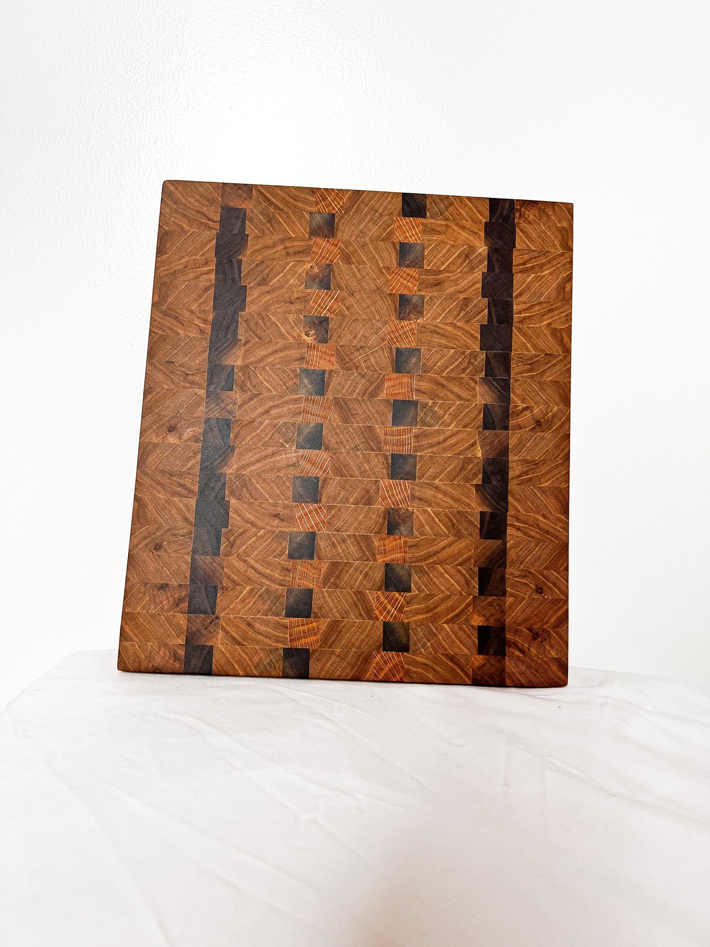 End-Grain Hardwood Cutting Board