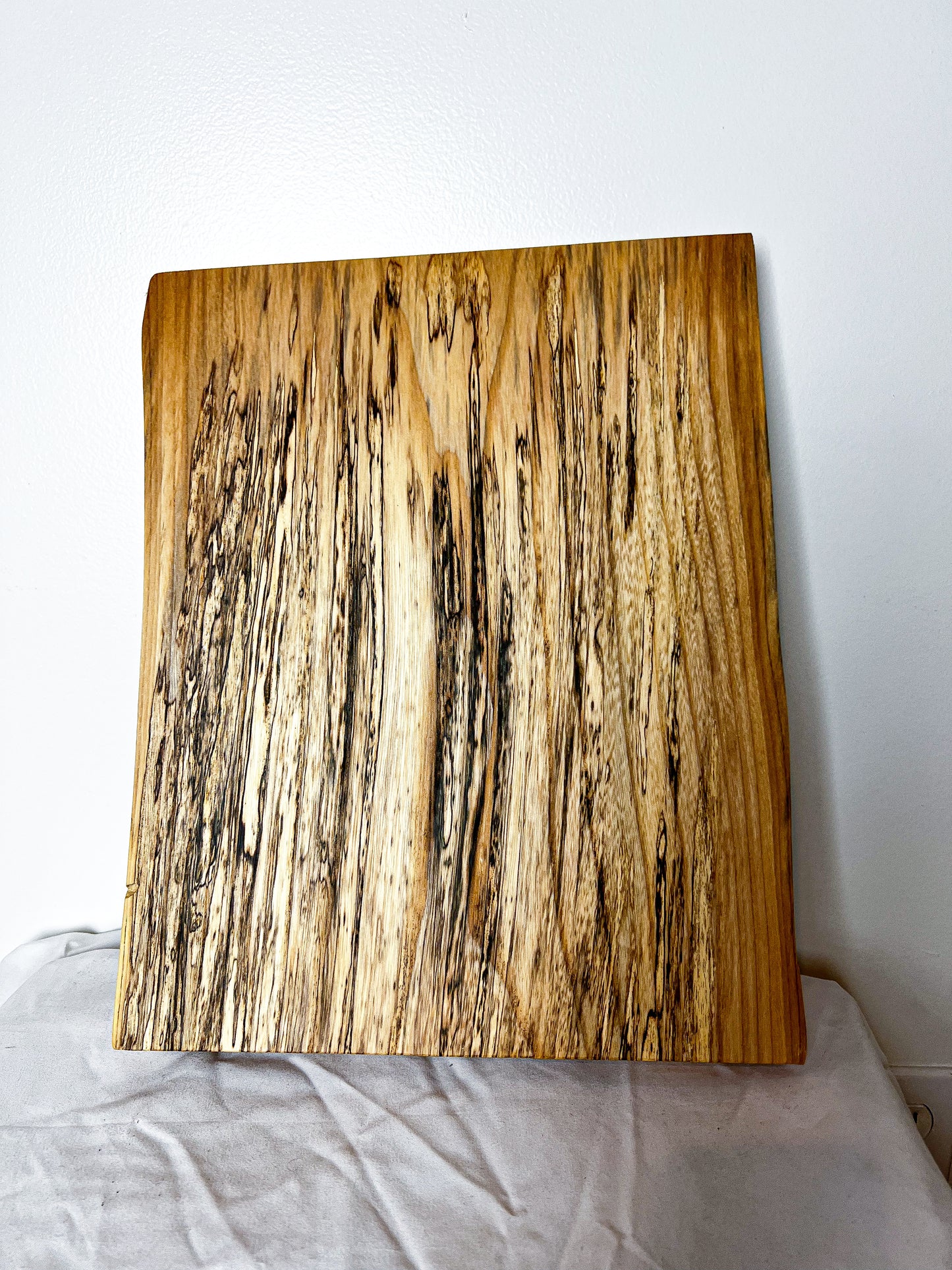 Spalted Elm Live-Edge Cutting Board