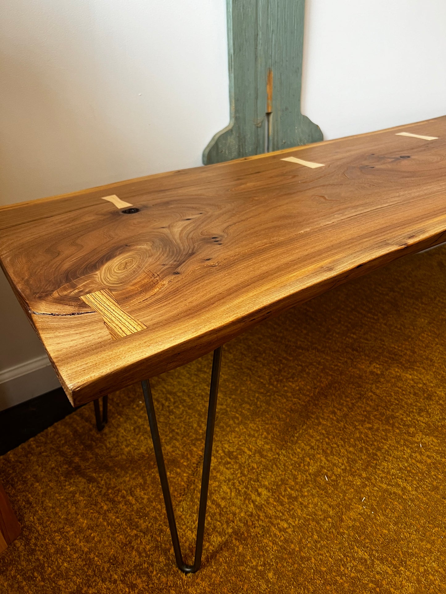 MCM Elm Live-Edge Coffee Table