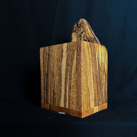 Honeycomb Spalted Oak Bin