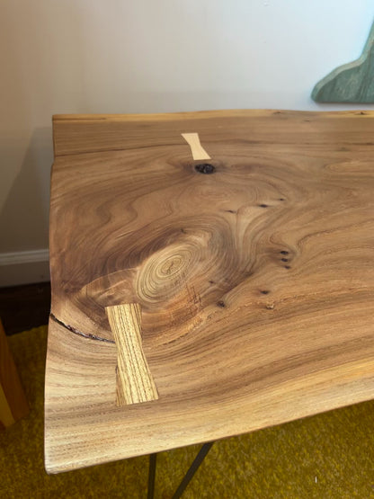 MCM Elm Live-Edge Coffee Table